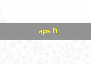 aps f1